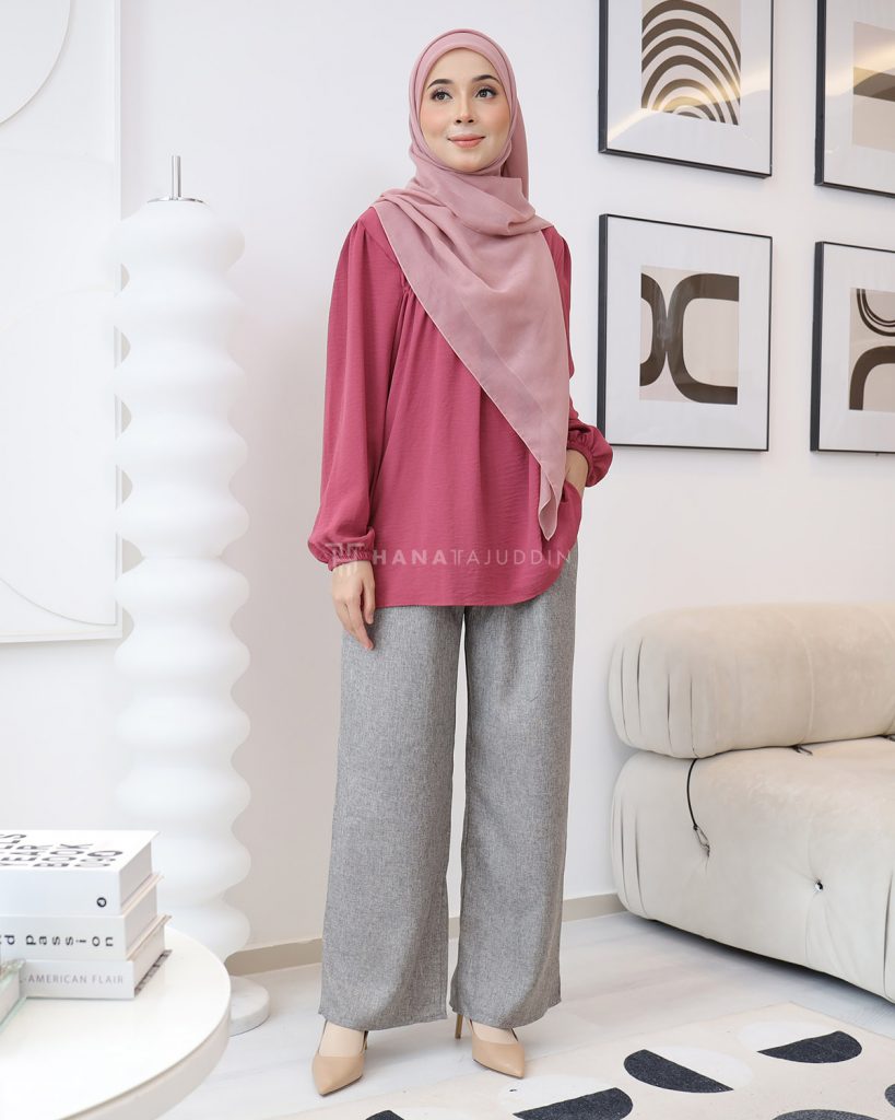 Relax Pants in Light Grey – Hana Tajuddin