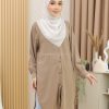 Adena Top in Brown