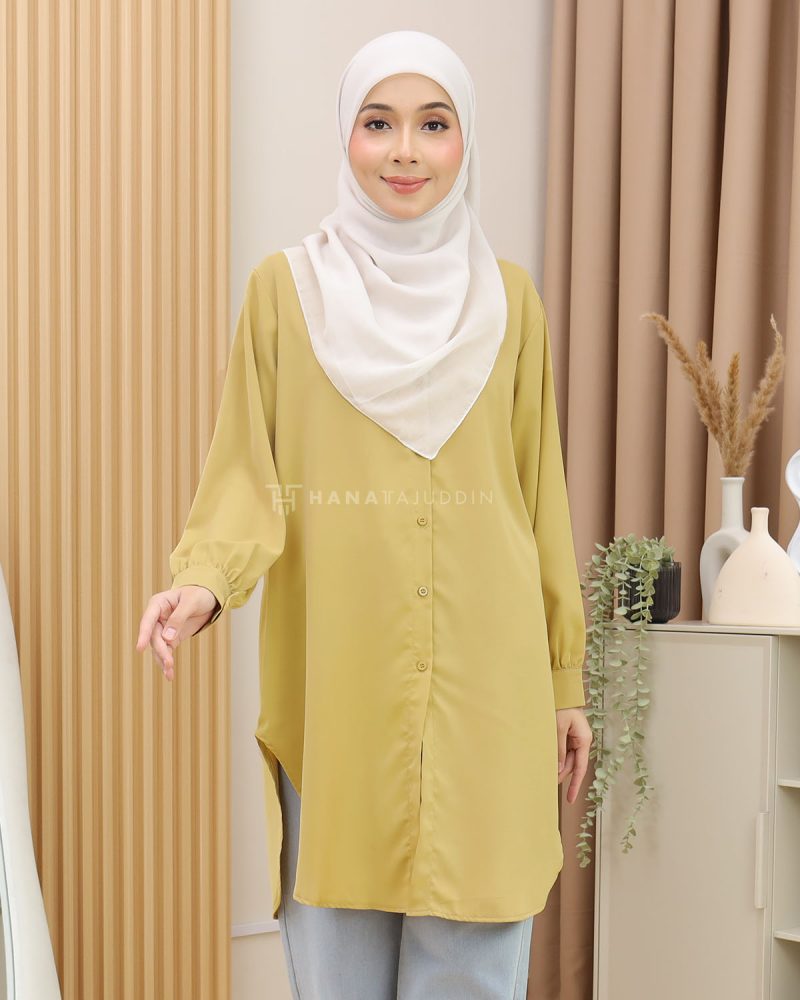 Adena Top in Cream Gold - Image 2