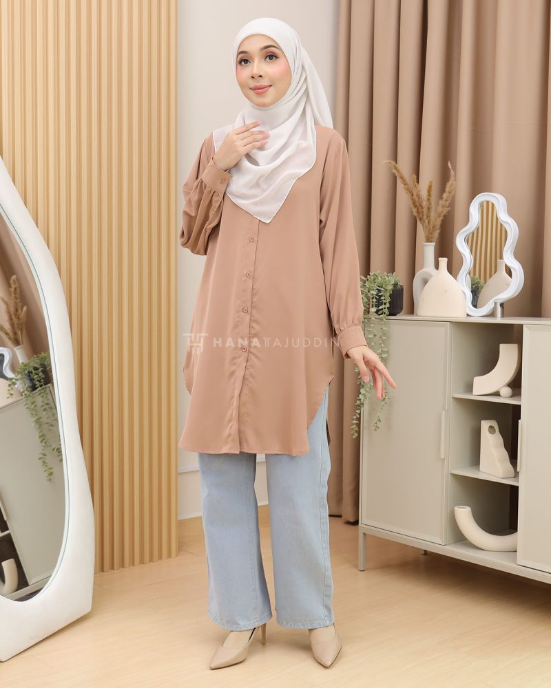 Adena Top in Pink Sand - Image 3