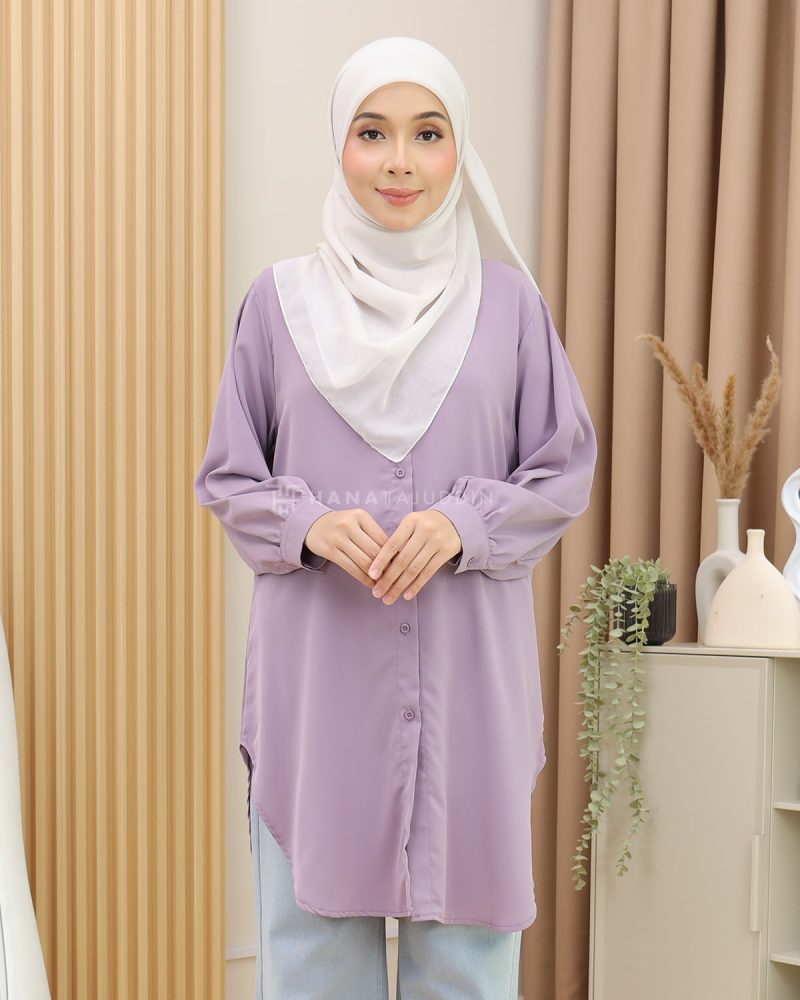 Adena Top in Purple Rose - Image 5