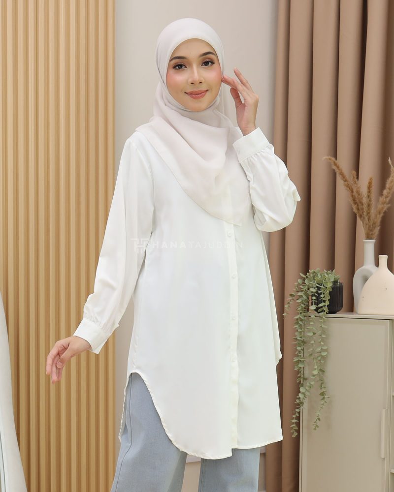 Adena Top in White