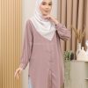 Adena Top in Woodrose