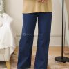 Ryn Wide Leg Jeans in Dark Blue