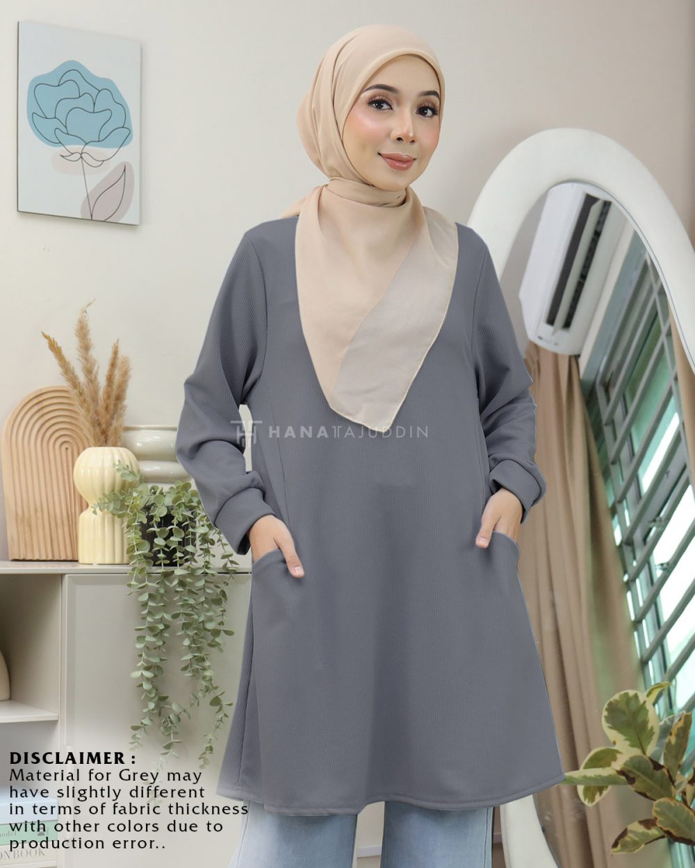 Aiira Top 5.0 in Grey
