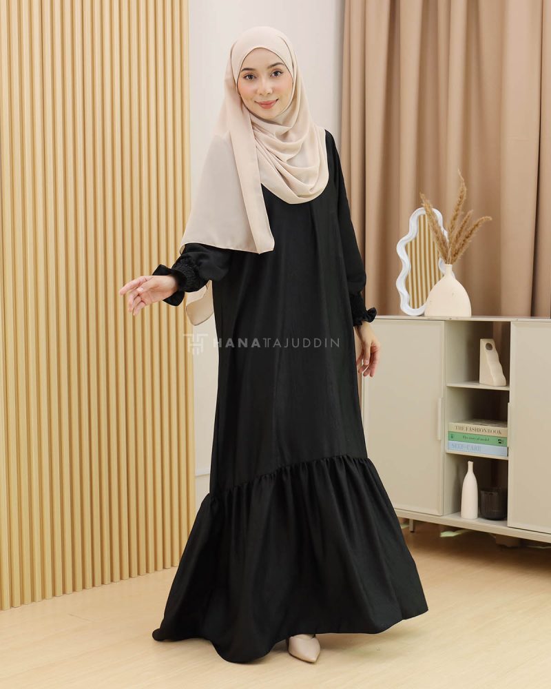 Minaa Abaya in Black - Image 2