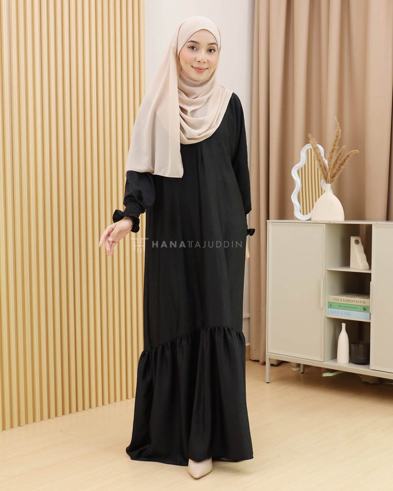Minaa Abaya in Black - Image 4