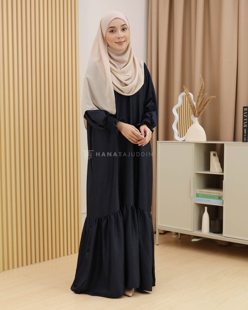 Minaa Abaya in Blue Black - Image 3