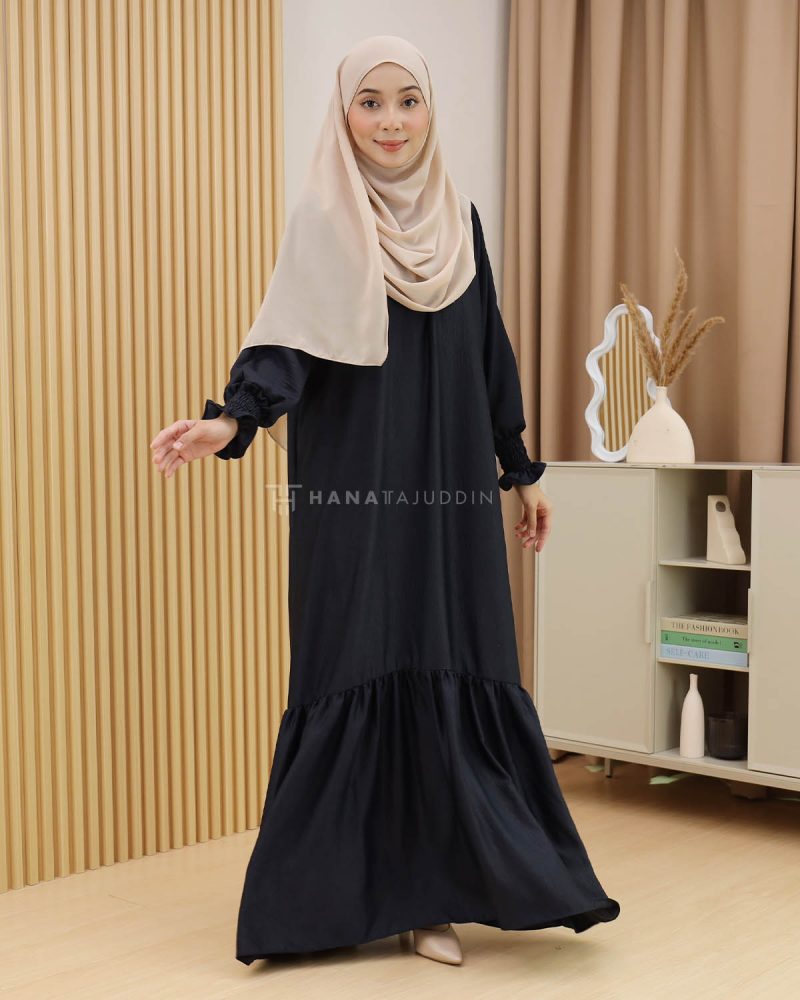 Minaa Abaya in Blue Black - Image 2