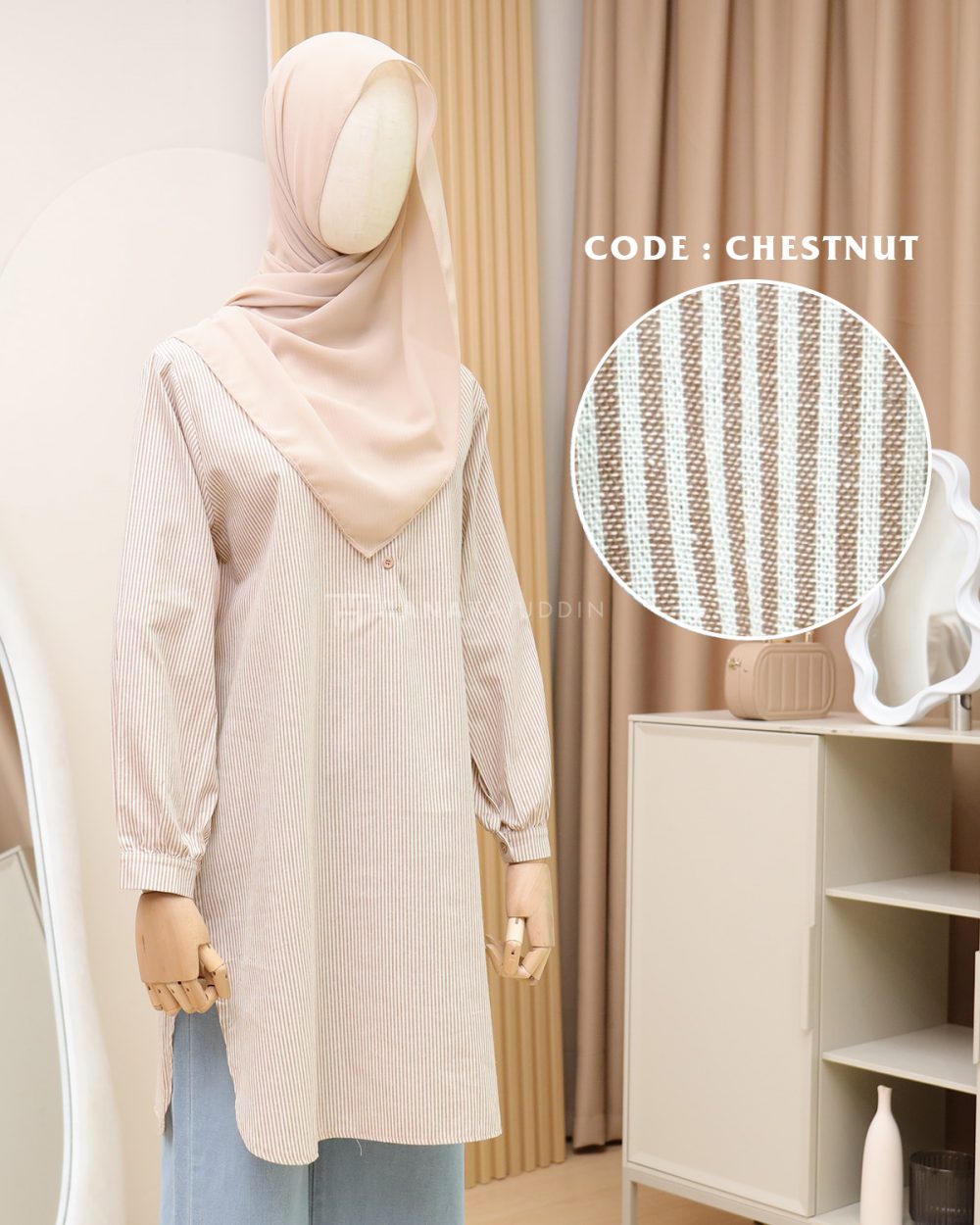 Serra Top in Chestnut