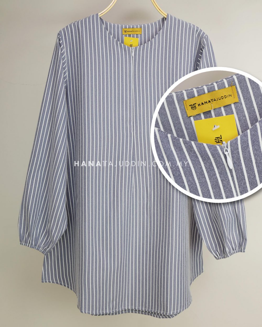 Inara Top in Ash Blue