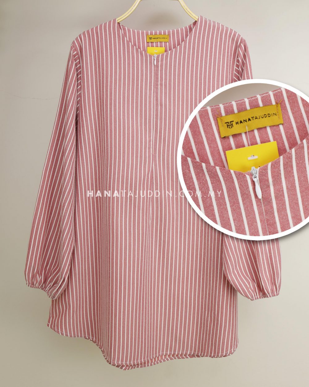 Inara Top in Dusty Pink