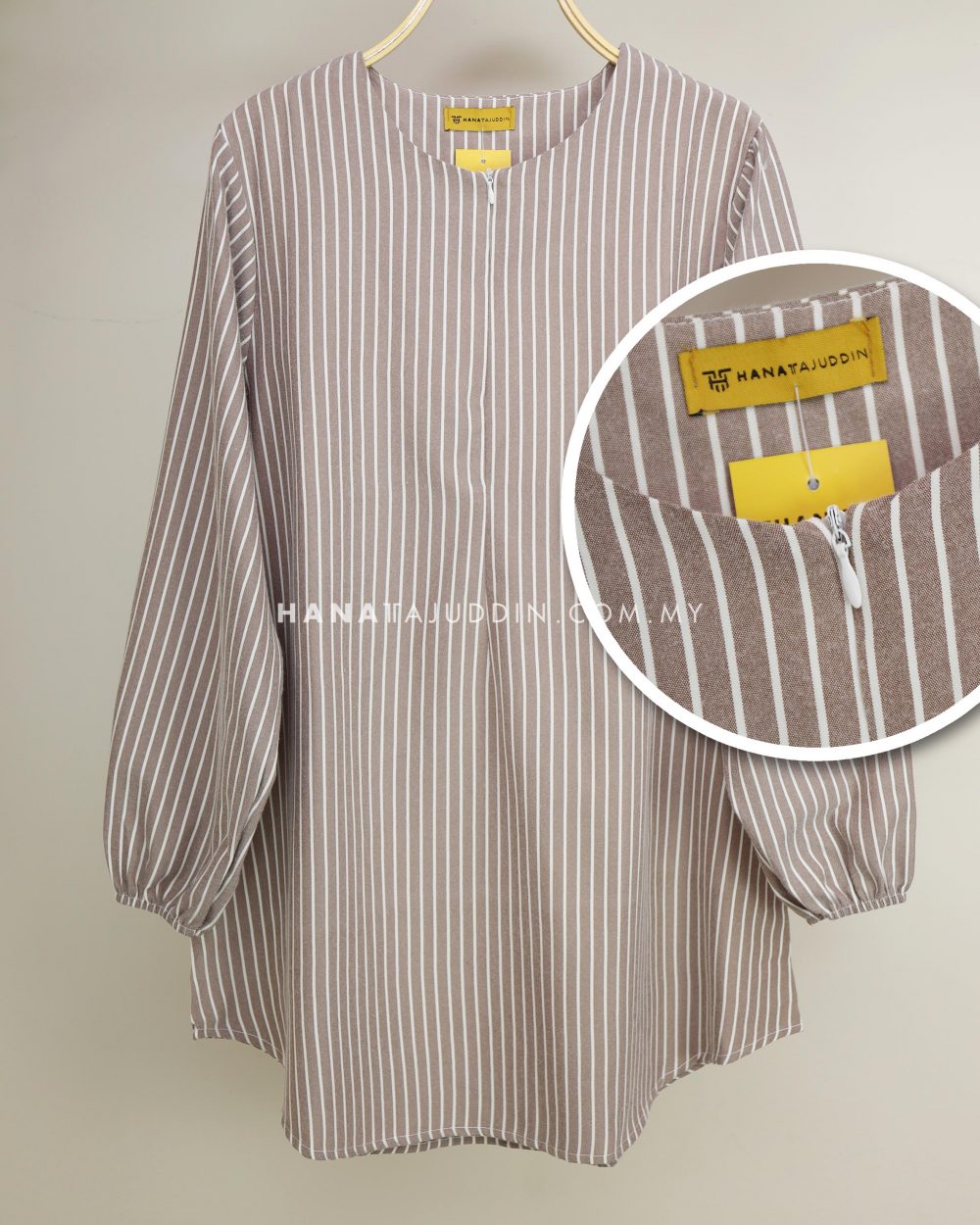 Inara Top in Brownie